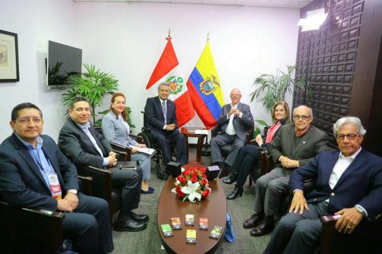 Delegaciones de Perú y Ecuador se reúnen antes del Gabinete binacional