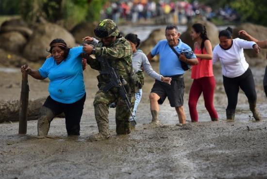 Emergencia por lluvias en nueve regiones de Colombia