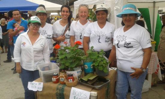 Realizan onceava edición de la Feria Agroecológica en San Vicente