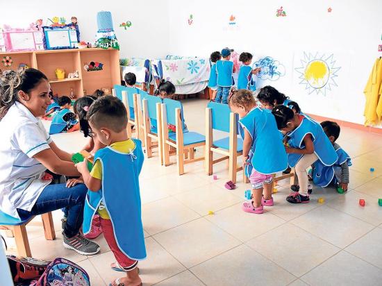 Abren centro infantil que  fue afectado por terremoto