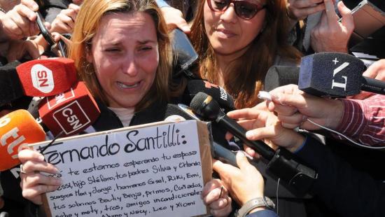 'No van a volver nunca más', dice esposa de tripulante de submarino argentino