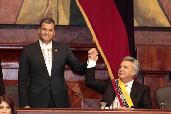 Rafael Correa asegura que el presidente Lenín Moreno será expulsado de Alianza PAIS