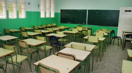Suspenden las clases en 5 unidades educativas de Manabí tras sismo