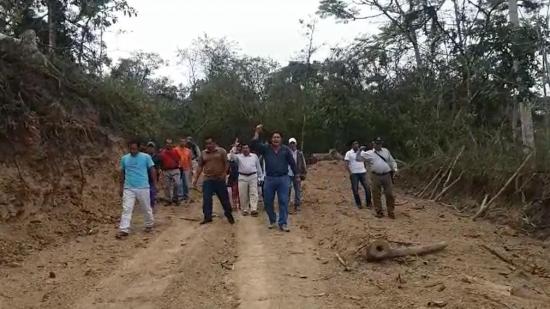 Dirigentes campesinos piden el arreglo de las vías rurales en Jipijapa