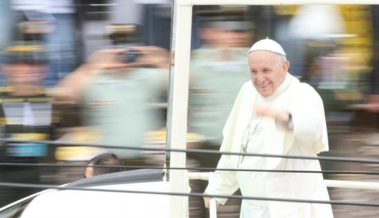 El papa Francisco y Evo Morales se reunieron durante 28 minutos y sin regalos