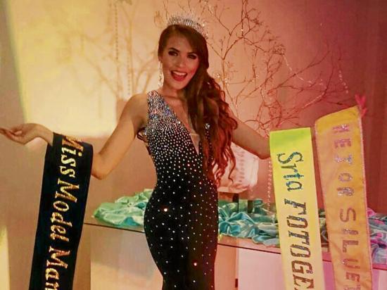 Anggie Mieles triunfa,  se coronó como la nueva Miss Model Manta
