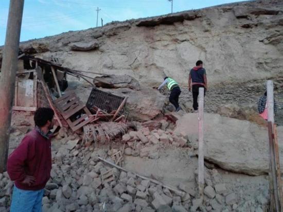 Reportan segundo fallecido tras terremoto registrado el domingo en Perú