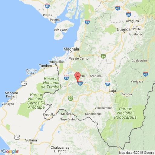 Temblor de magnitud 4,2 en provincia de El Oro