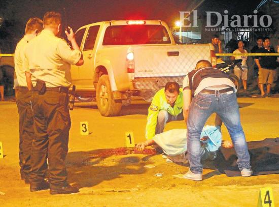 MANTA: Hombre es asesinado con 9 disparos en la cabeza