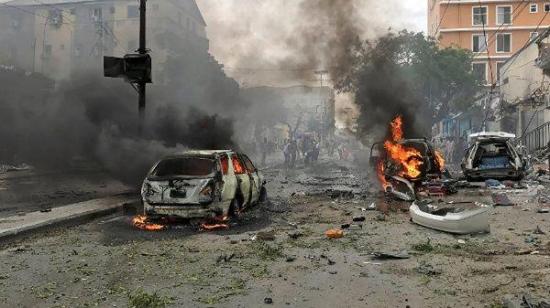 Sube a 45 el número de muertos por el atentado en palacio presidencial de Somalia