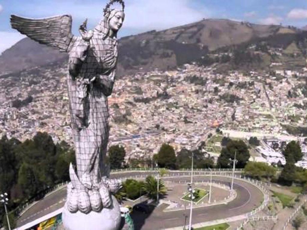 Aplicaci n pone a Quito la carita de Dios en manos del turista