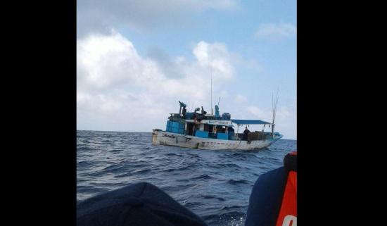 Embarcación originaria de Jaramijó es retenida por narcotráfico