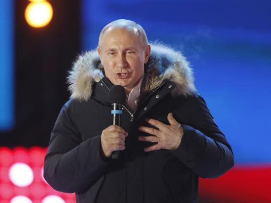 Putin gobierna por 6 años más
