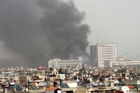 Alrededor de 29 muertos por el impacto de cohetes en Damasco