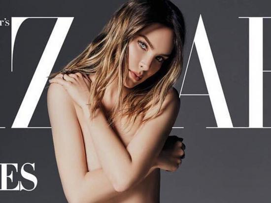 Belinda hace topless para la portada de  Harper’s Bazaar