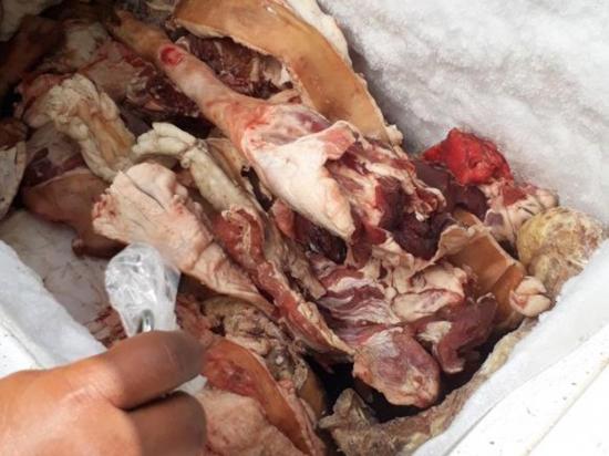 Carne En Mal Estado Fue Decomisada Cerca Del Mercado E