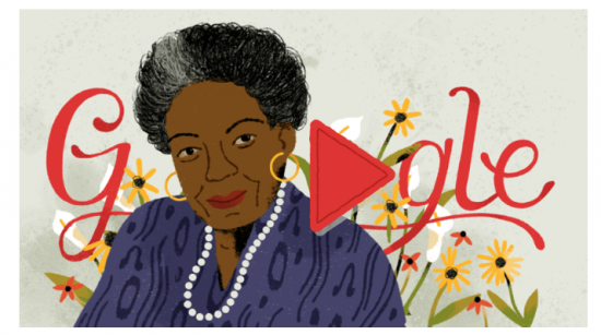 Google dedica un 'doodle' a la poeta y activista afroamericana Maya Angelou