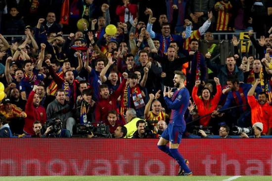 Champions League: Barcelona goleó 4-1 a la Roma por la ida de cuartos