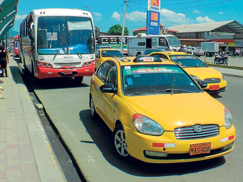 sector autobuses y taxis