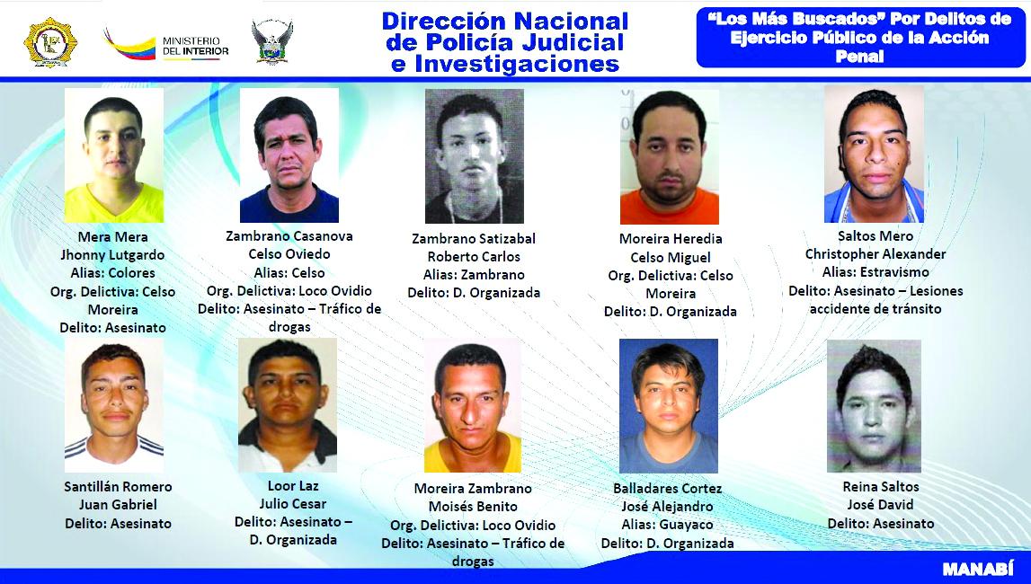 Van Capturados 7 De Los Más Buscados El Diario Ecuador