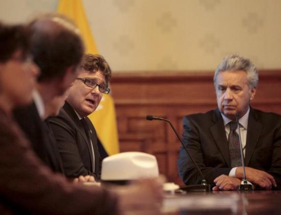 Moreno pide investigar supuesta entrega de dineros de las FARC a expresidente Correa
