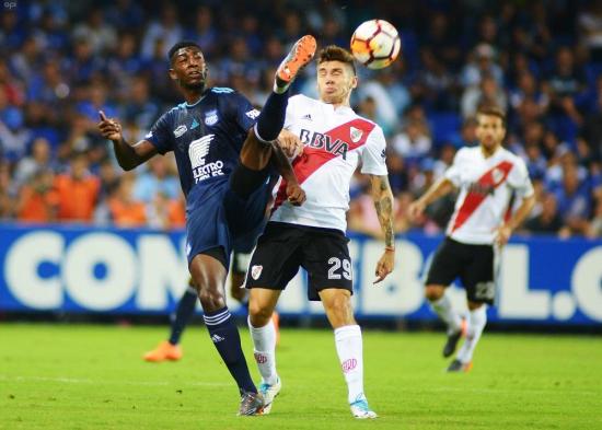 Copa Libertadores: Emelec cae por la mínima diferencia ante River Plate en el estadio Capwell