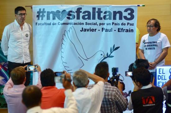 Piden crear comisión para investigar asesinato de periodistas ecuatorianos