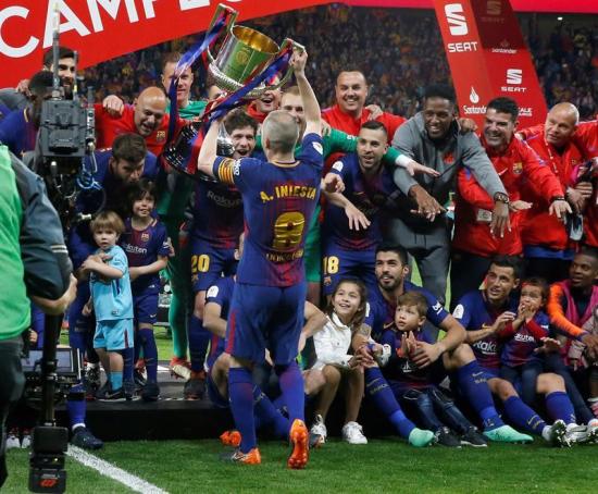 El Barça golea 5-0 al Sevilla y se proclama campeón de la Copa del Rey por trigésima vez