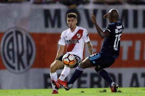 Emelec cayó por 2-1 ante el River Plate y queda con un pie afuera de la Libertadores