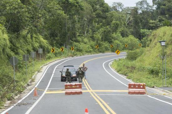 Gobierno ecuatoriano amplía el estado de excepción en la frontera norte con Colombia