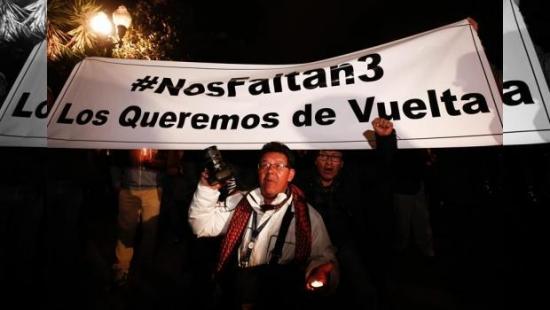 Familiares de periodistas asesinados realizarán una vigilia en Quito