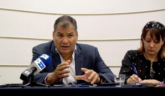 Rafael Correa cree que ''Latinoamérica ha vuelto a tener presos políticos'' con Jorge Glas