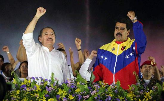 Ortega felicita a Maduro con todo su 'amor' por reelección