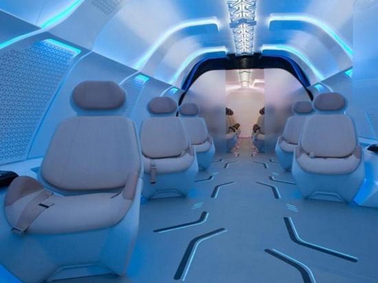 Planean que un tren  ‘futurista’ circule en dos años en Dubái