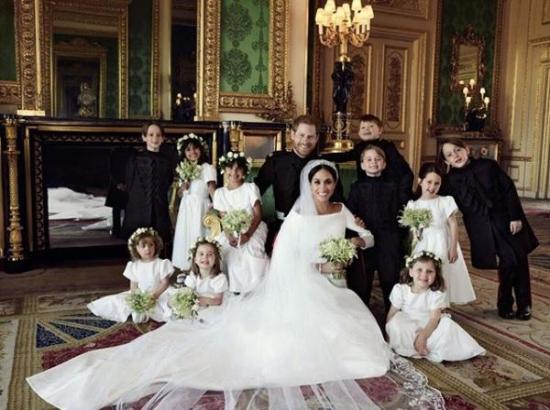 Los duques de Sussex publican fotografías oficiales de su boda