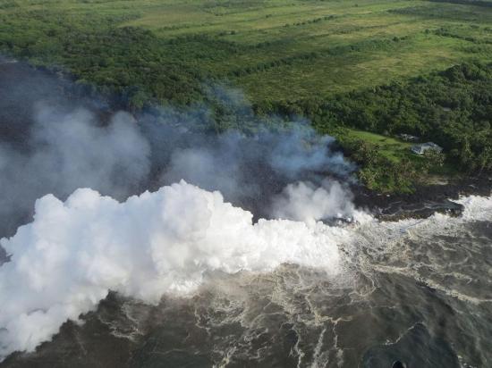 Kilauea amenaza con nube tóxica