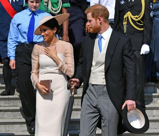 Los duques de Sussex acuden a su primer acto oficial como marido y mujer