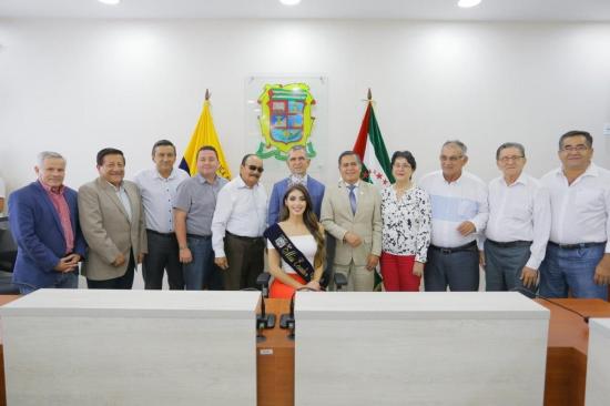 Virginia Limongi en Manabí: Gobierno Provincial le da homenaje a Miss Ecuador 2018