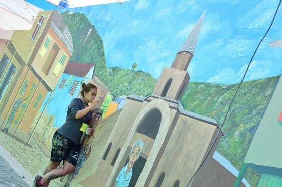 Este domingo 17 de junio se inaugura mural artístico y plazoleta en la parroquia Charapotó