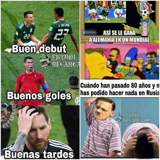 Los más divertidos memes llegaron luego del triunfo de México ante Alemania [FOTOS]