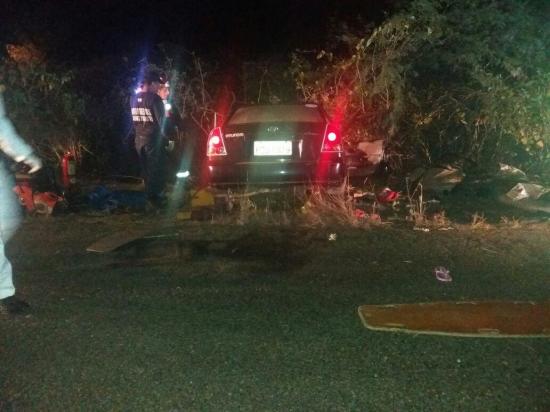 Trágico Día del Padre: Cuatro personas fallecen luego de un accidente de tránsito en Montecristi