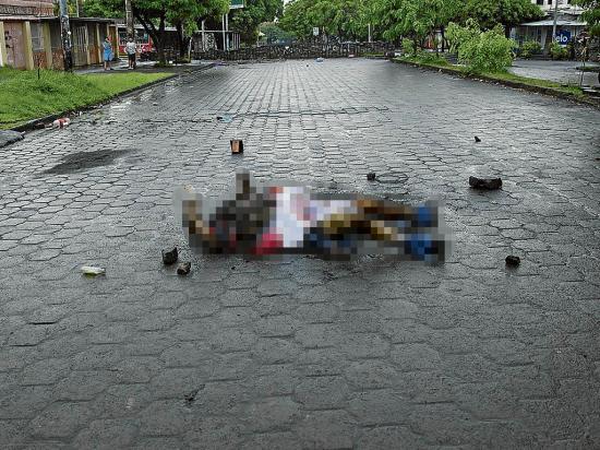 Dos hombres son quemados y asesinados en las calles de Managua