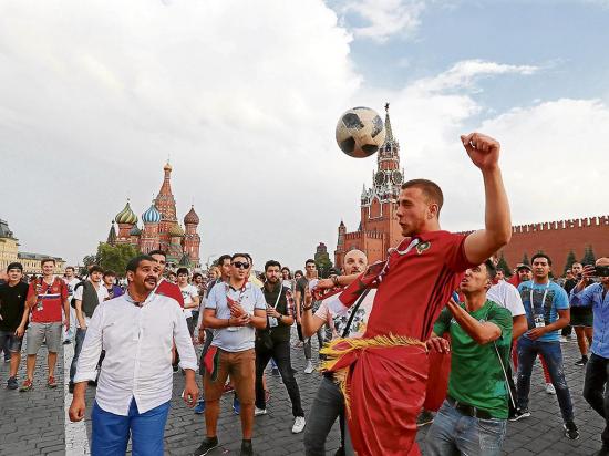 [FOTOS] Rusia se convierte en la sede de las fiesta más grande del fútbol