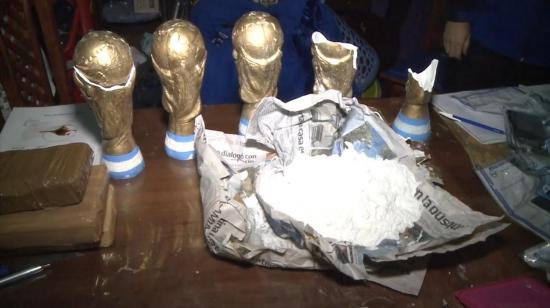 Desarticulan banda en Argentina que transportaba droga en trofeos del Mundial