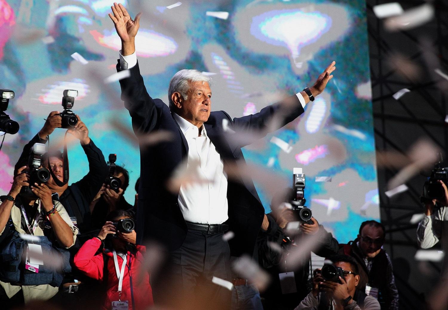 López Obrador, presidente electo de México, dice que dialogará con