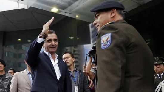 Gustavo Jalk, exsecretario de la Presidencia de Correa rindió su versión por caso Balda