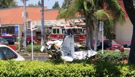 Al menos cinco fallecidos tras estrellarse una avioneta en California