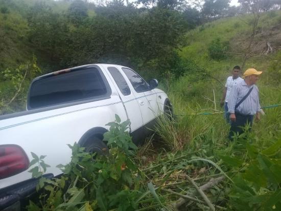 Accidente en la vía Jama-San Vicente deja un herido