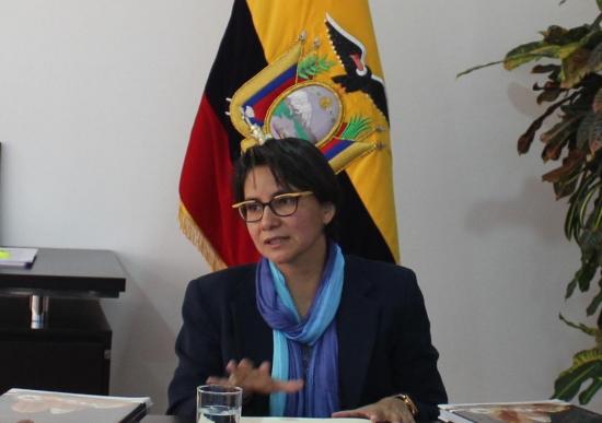 Lenín Moreno destituye a ministra encargada de Agricultura