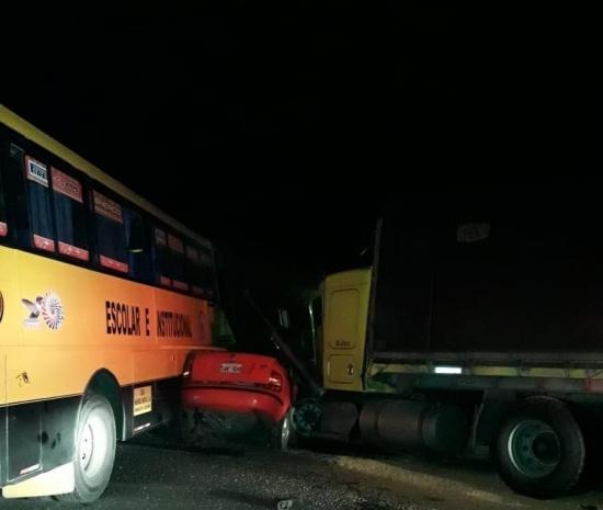 Un triple accidente cobró la vida de cuatro personas en la vía Buena Fe - Santo Domingo